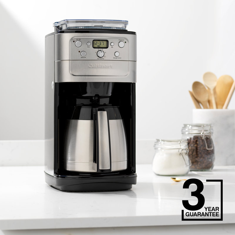 Cuisinart Grind & Brew Plus Bean to Cup Filter Coffee Maker DGB900BCU & Reviews Wayfair.co.uk